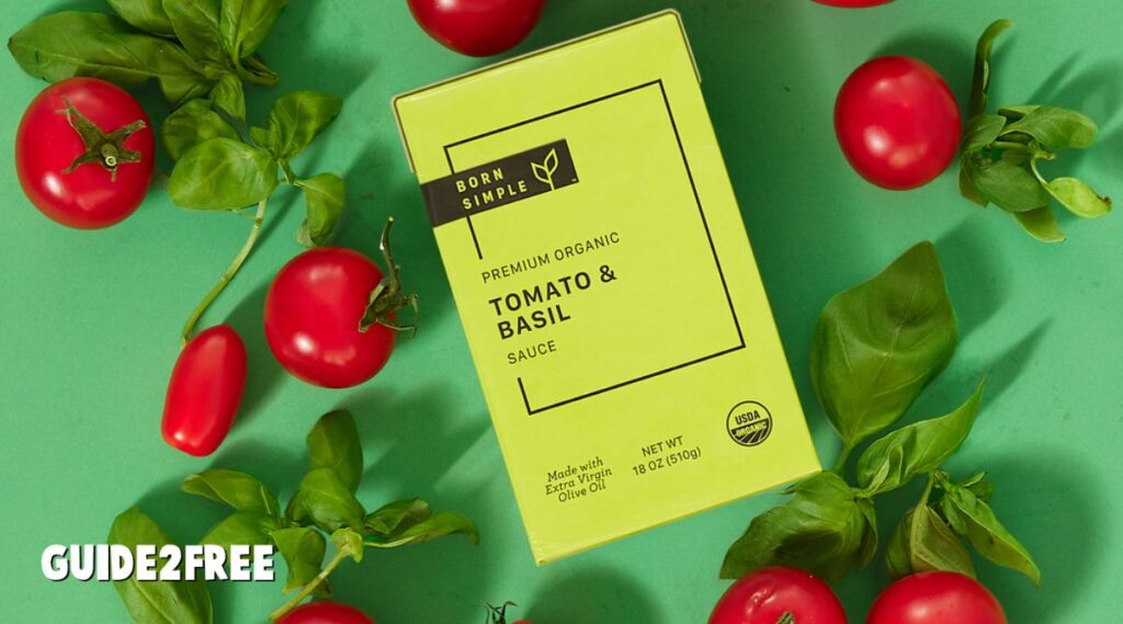 FREE Born Simple Organic Pasta Sauce