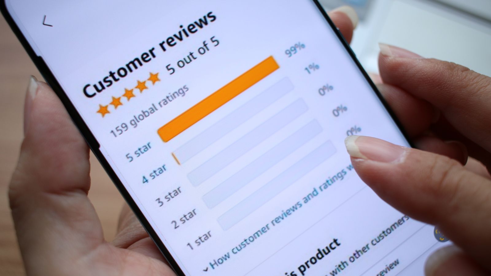 phone amazon review stars